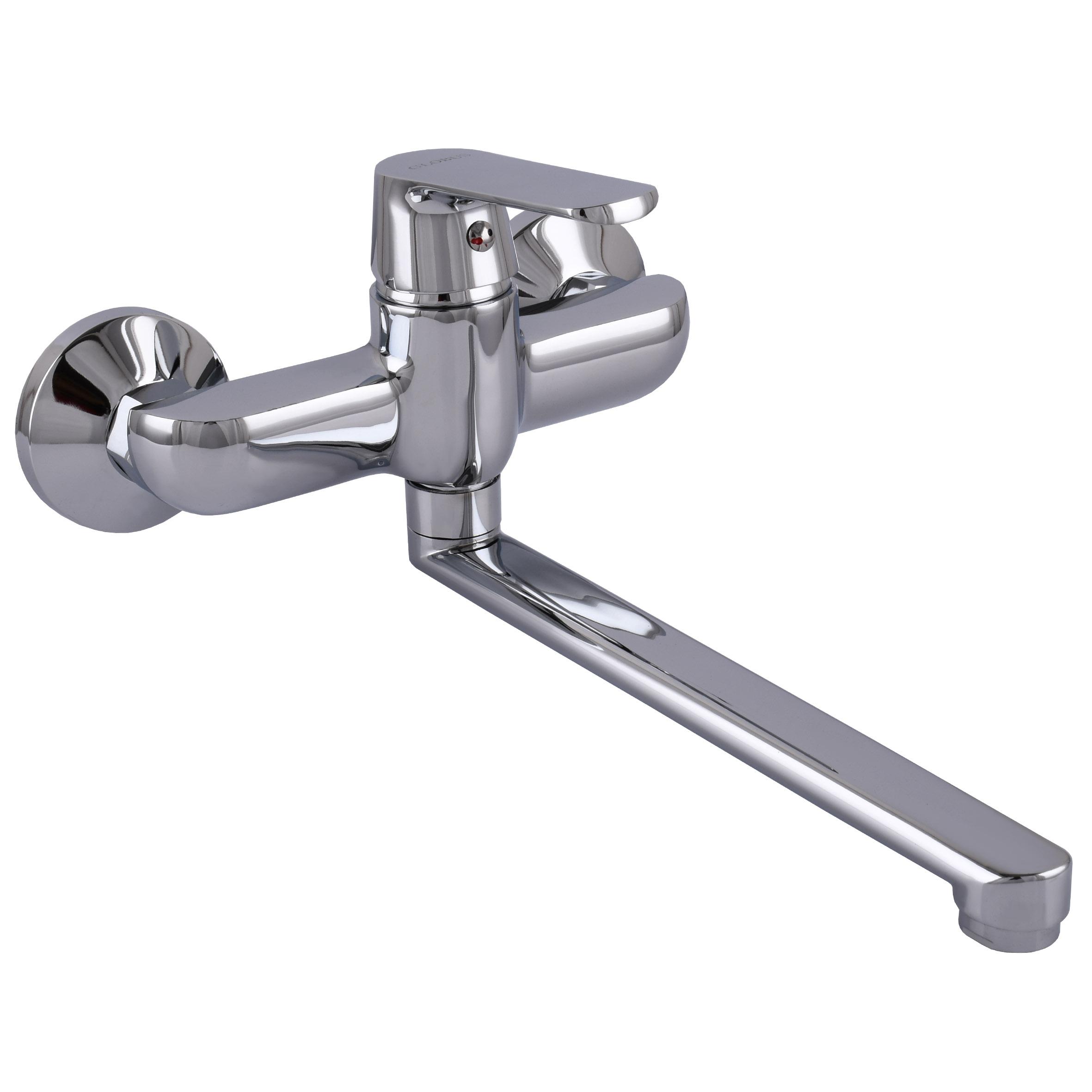 Змішувач для кухні зі стіни GLOBUS Lux Laguna GLA-0104 латунь